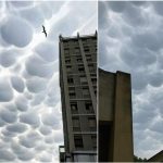 Venezia come le grandi pianure americane: l’inquietante spettacolo delle nuvole Mammatus sul cielo della Laguna