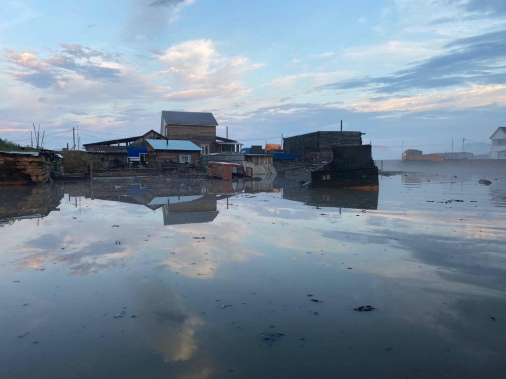 meteo russia alluvione Yakutia (2)