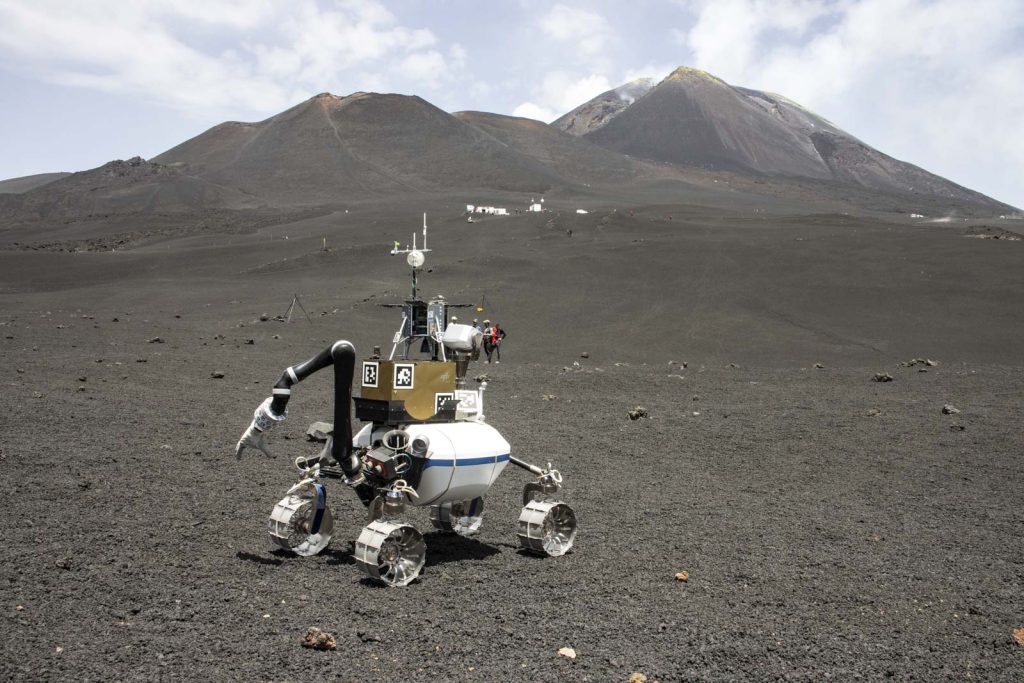 Missione Arches Etna rover lander