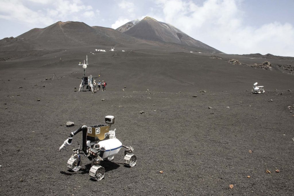 Missione Arches Etna rover lander