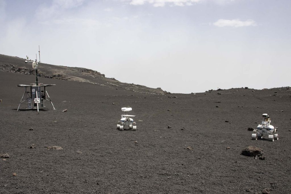 Missione Arches Etna rover lander
