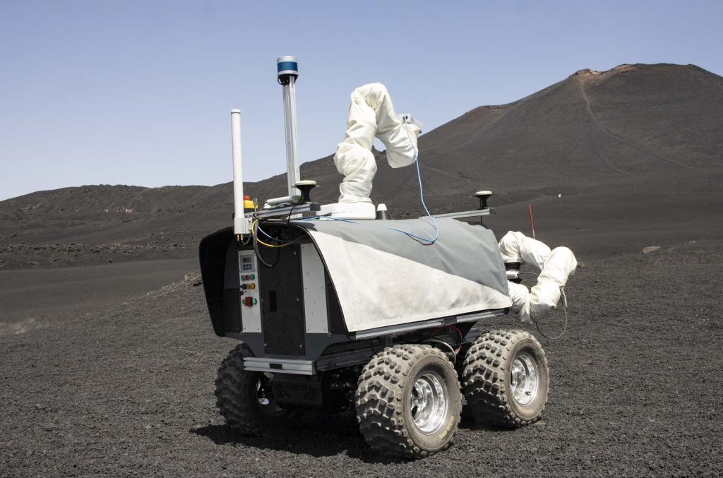 Missione Arches Etna rover lander