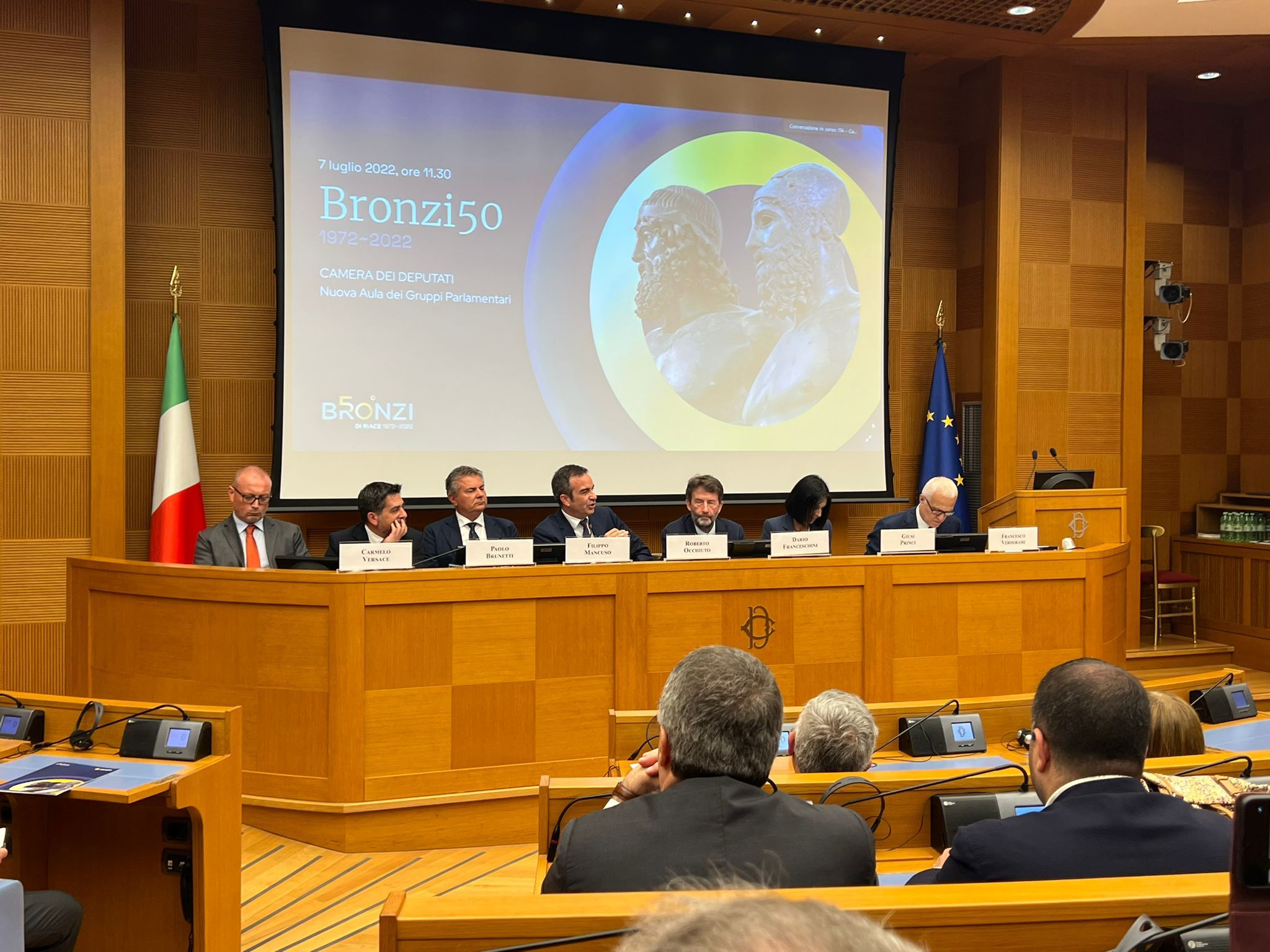 presentazione eventi bronzi di riace