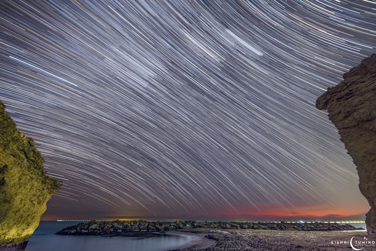 star trail tumino