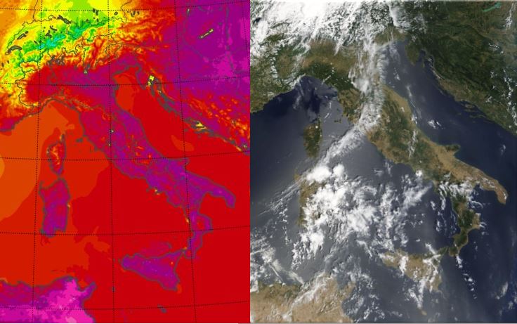 temperature massime 1 luglio 2022