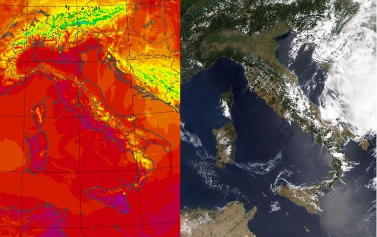 temperature massime 8 luglio 2022