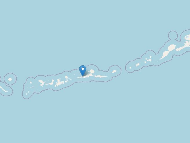 terremoto oggi isole andreanof