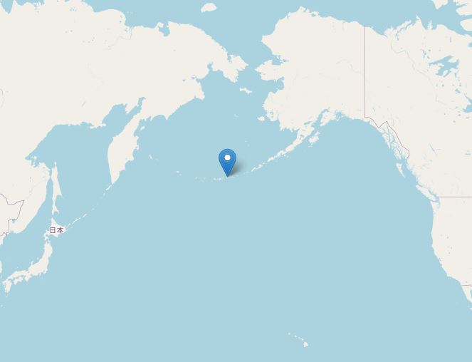 terremoto oggi isole andreanof