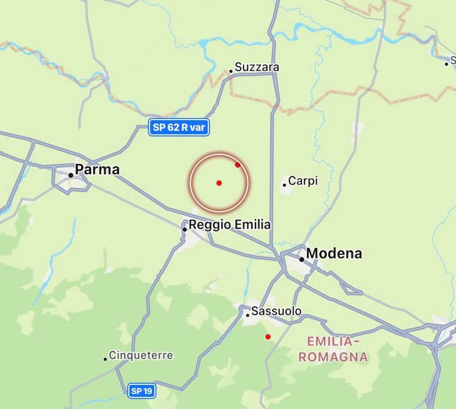 terremoto reggio emilia modena