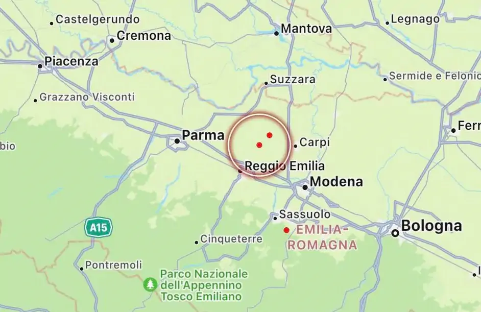 terremoto reggio emilia modena