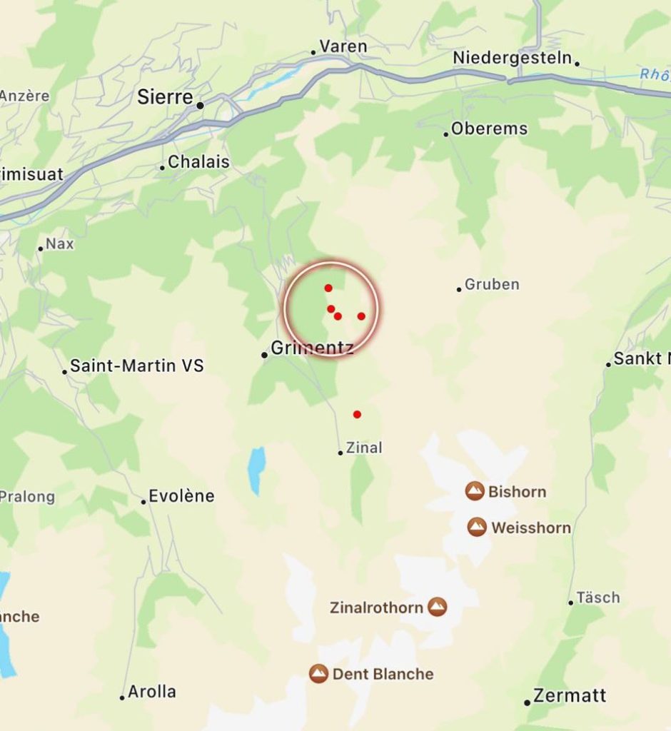 terremoto svizzera oggi