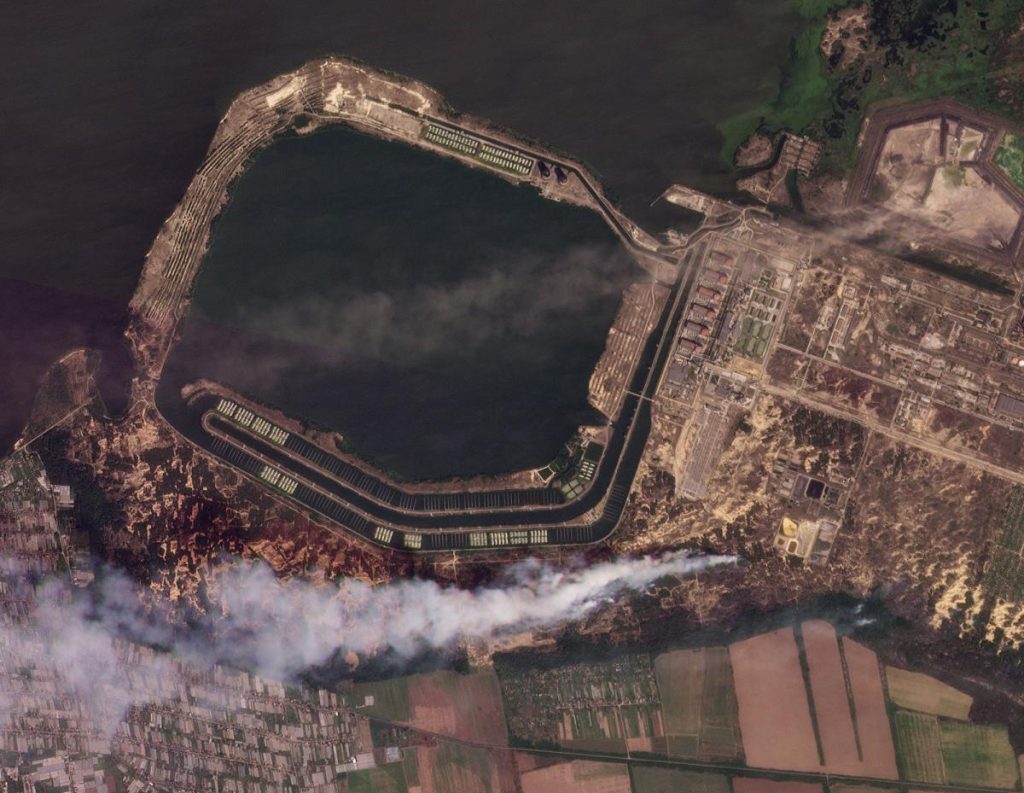 Zaporizhzhia incendio
