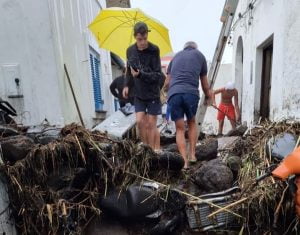 alluvione stromboli 12 agosto 2022