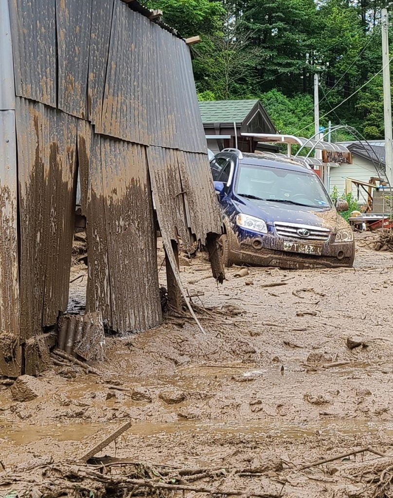 alluvione Corea del Sud