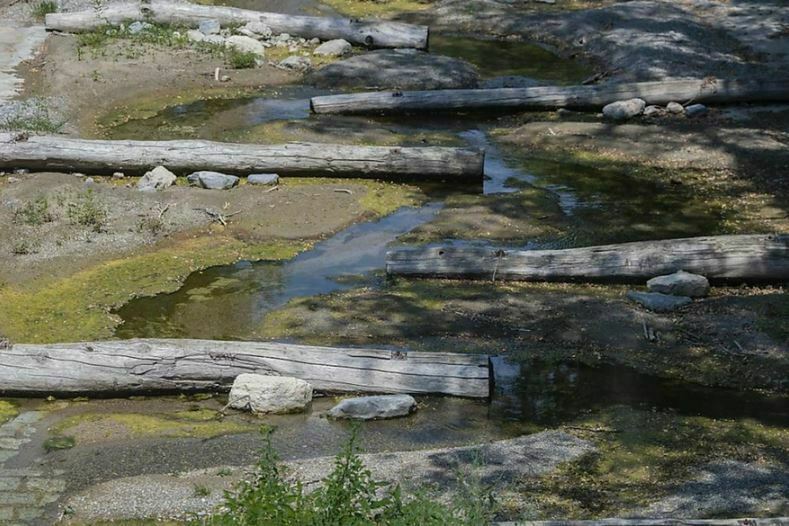fiume breggia siccità svizzera