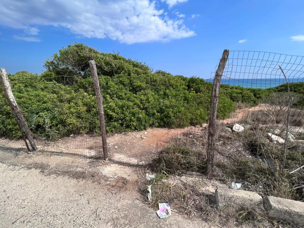 ingresso faraglioni di ciriga lungo la statale