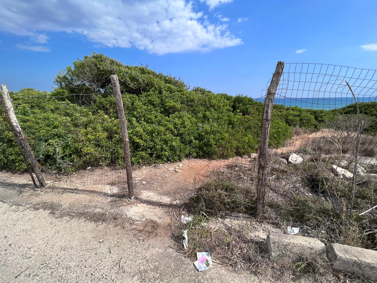 ingresso faraglioni di ciriga lungo la statale