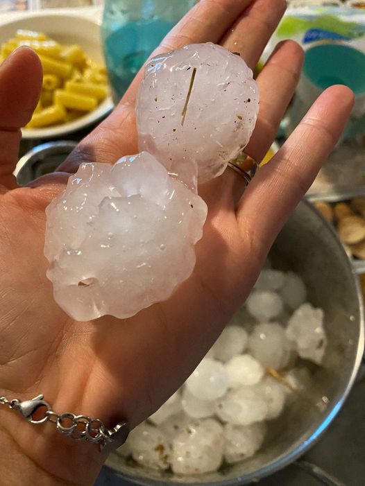maltempo grandine Aglientu sardegna