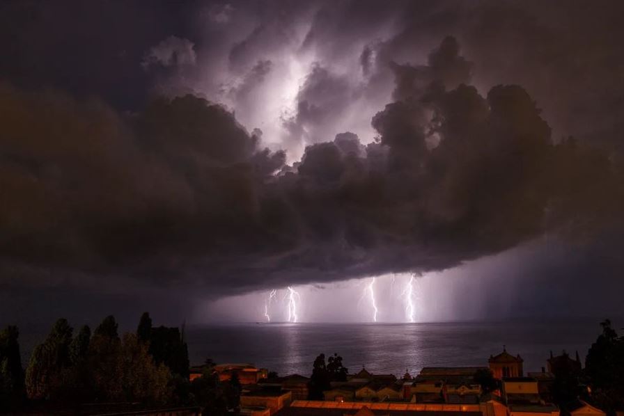 maltempo temporali saette