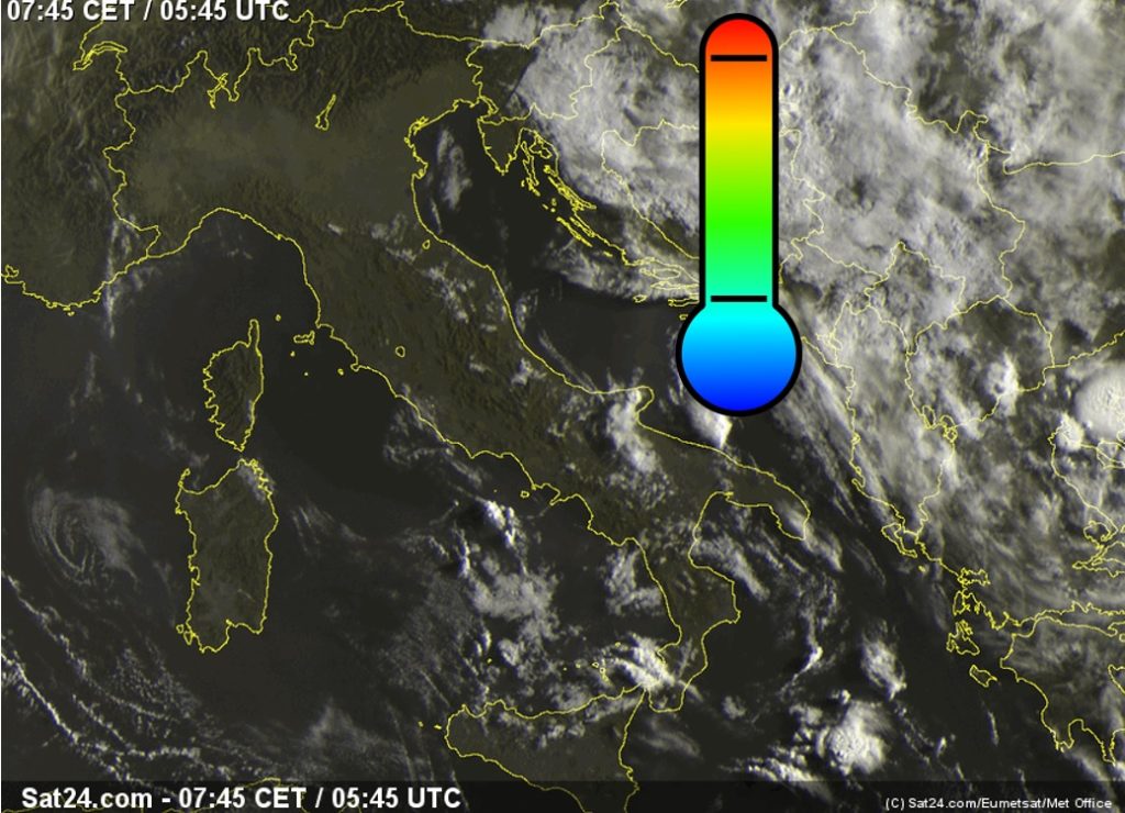temperature minime oggi