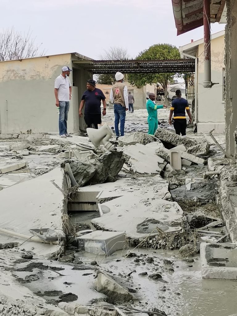 crollo diga sudafrica