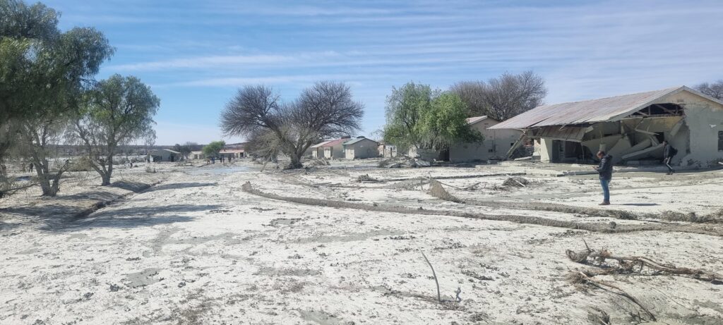 crollo diga sudafrica