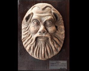 Premio Comunicare l'Antico, maschera di Sileno del M° Turi Azzolina