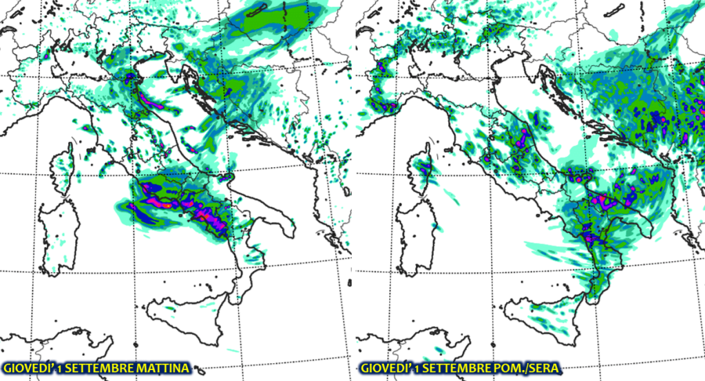 allerta meteo italia oggi