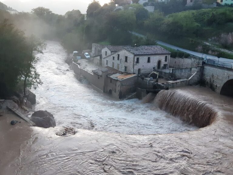 alluvione marche Sassoferrato
