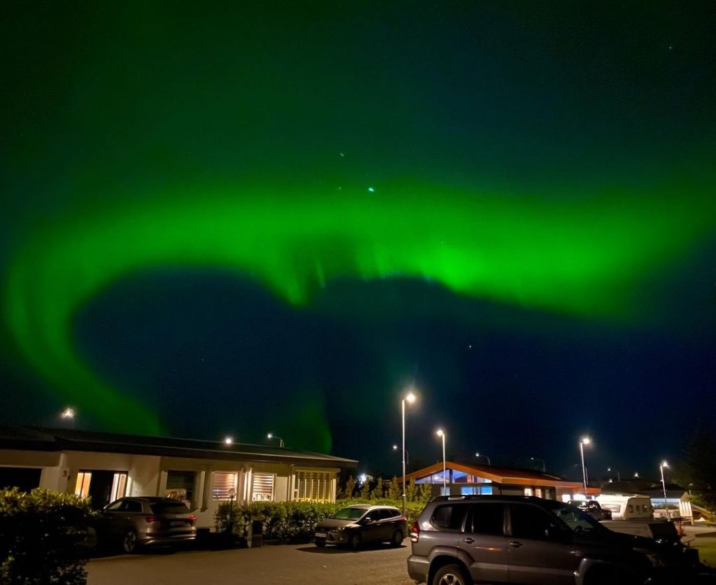 aurora polare Reykjavík 3 settembre 2022