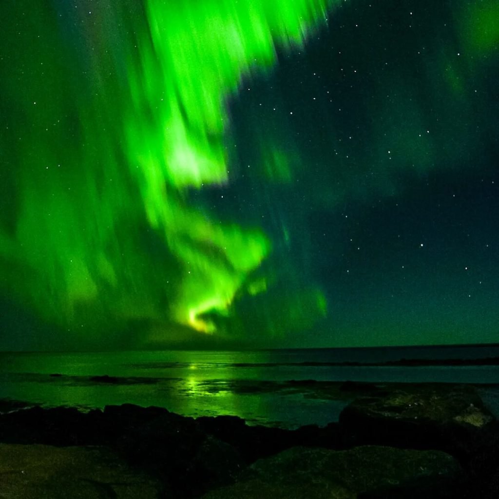 aurora polare Reykjavík 3 settembre 2022