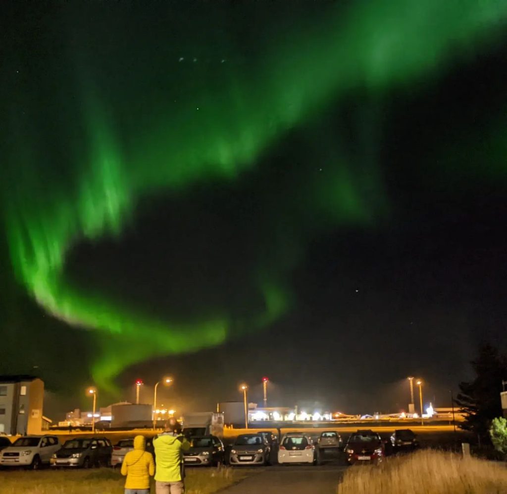 aurora polare Reykjavík 3 settembre 2022