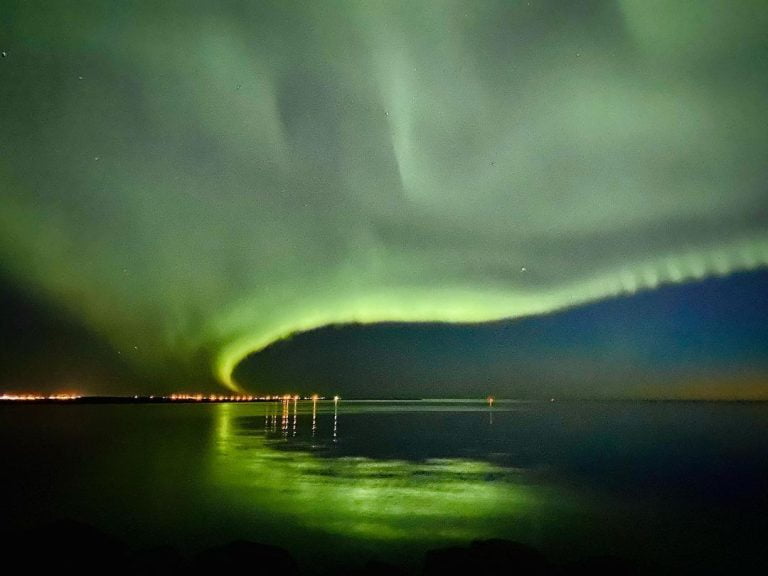 aurora polare Reykjavík 3 settembre 2022