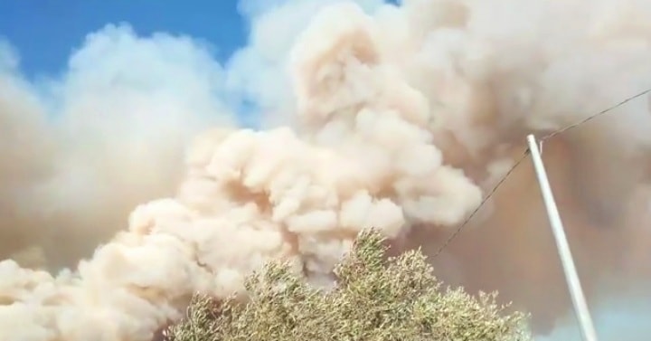 incendio calatafimi sicilia