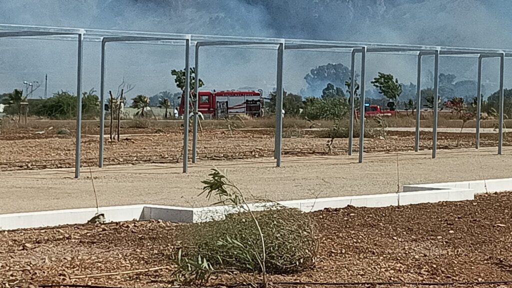 incendio carini sicilia