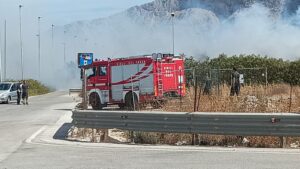 incendio carini sicilia
