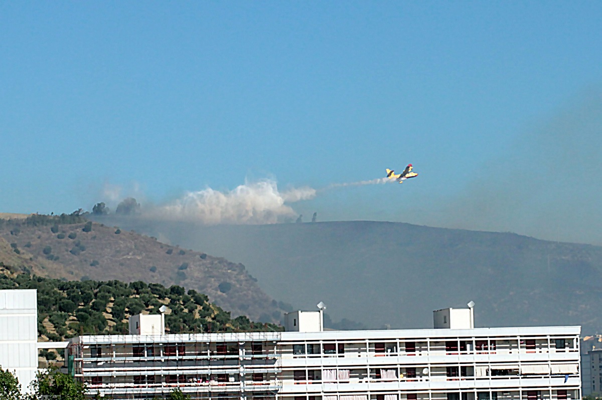 incendio catanzaro