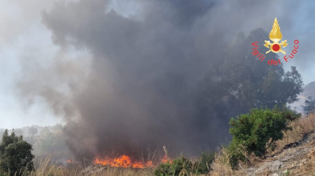 incendio catanzaro