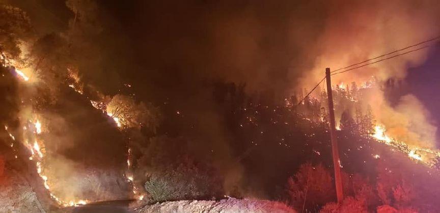 incendio mosquito fire california