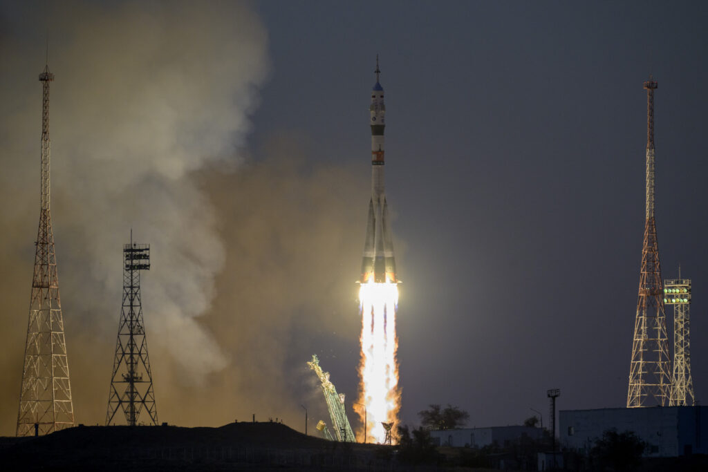 lancio soyuz Expedition 68