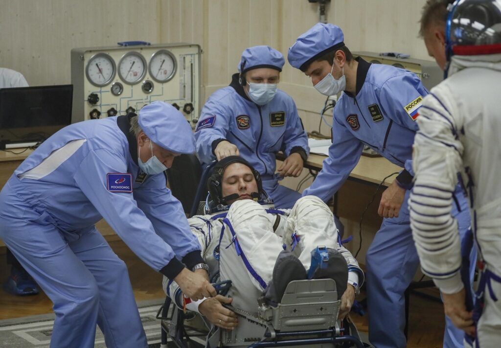 lancio soyuz expedition 68/69