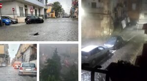 maltempo campania napoli caserta
