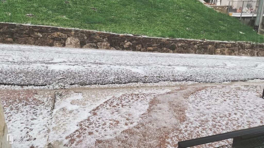 maltempo grandine fongara veneto