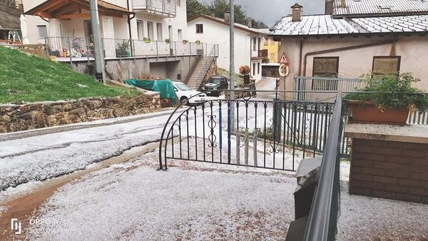 maltempo grandine fongara veneto
