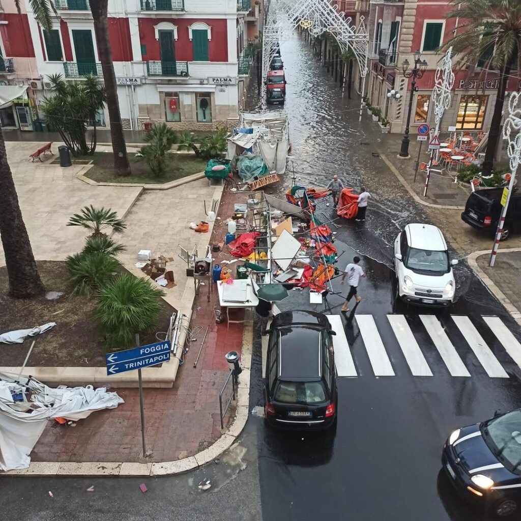 maltempo margherita di savoia puglia 2