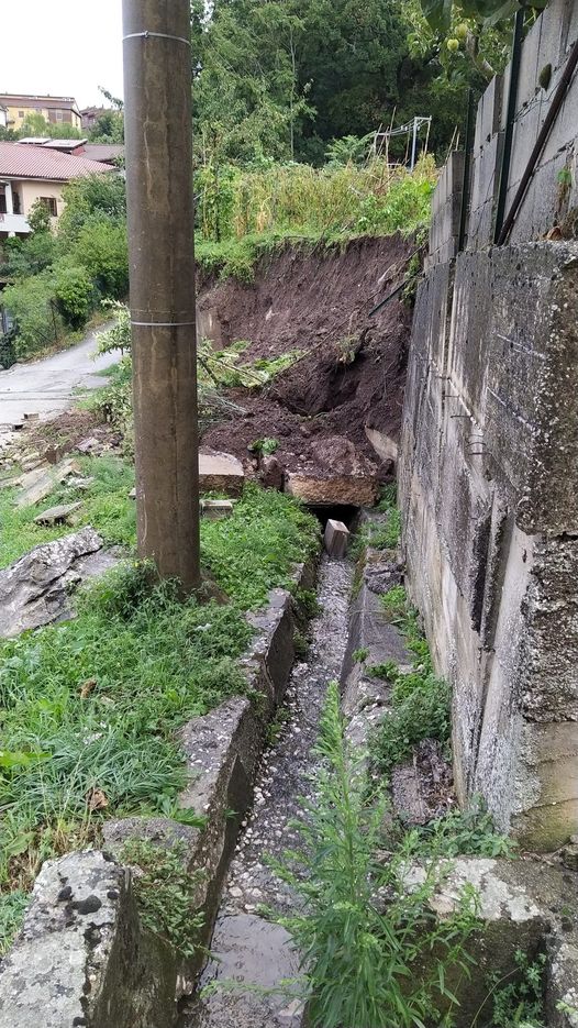 maltempo pontelandolfo campania