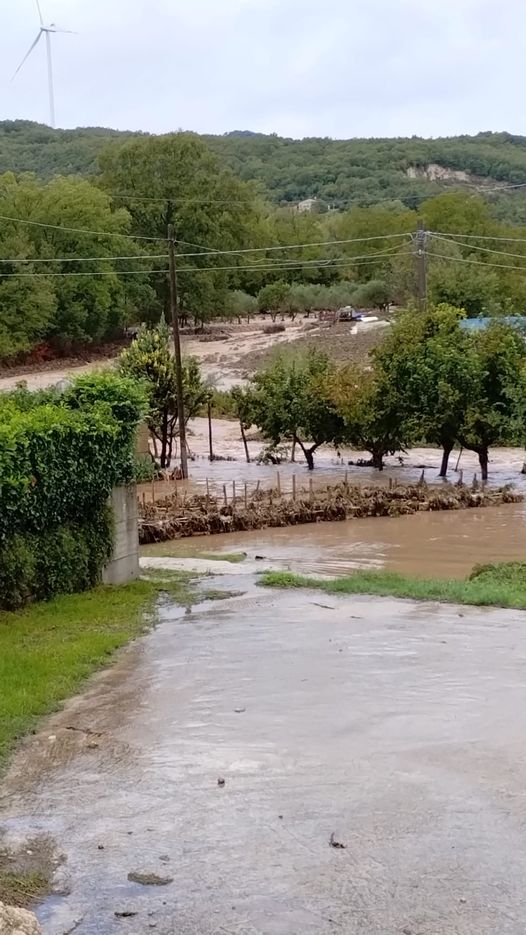 maltempo pontelandolfo campania