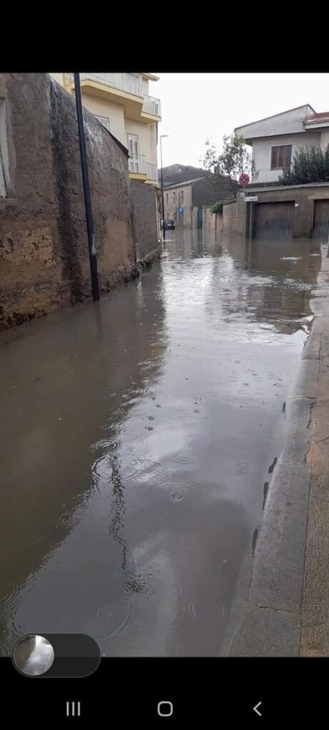 maltempo terralba sardegna