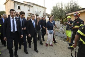 mario draghi alluvione marche