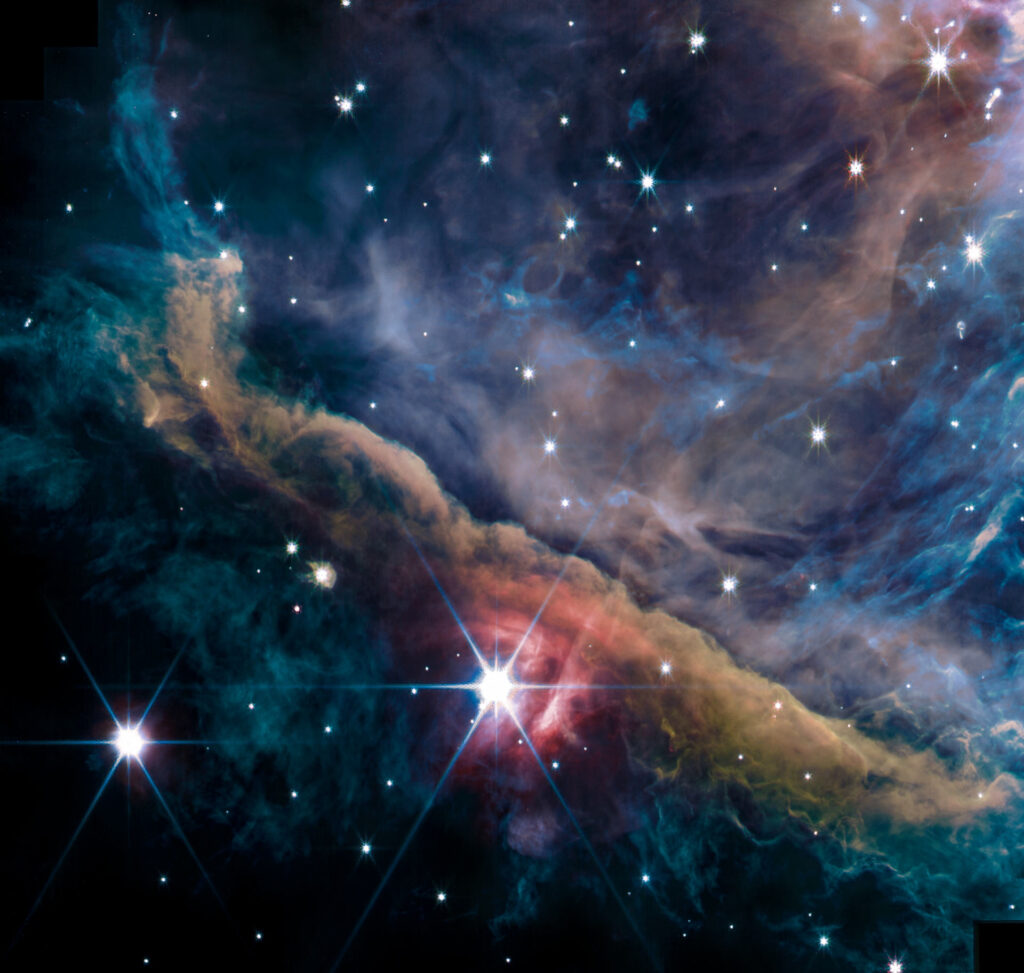 nebulosa orione webb